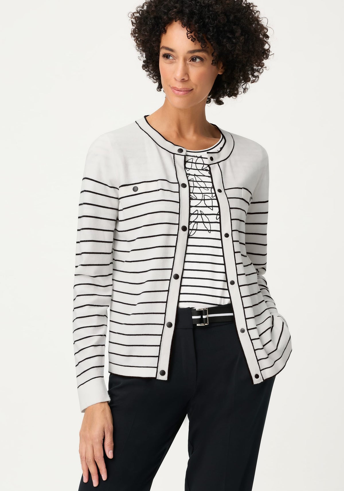 Striped Cardigan