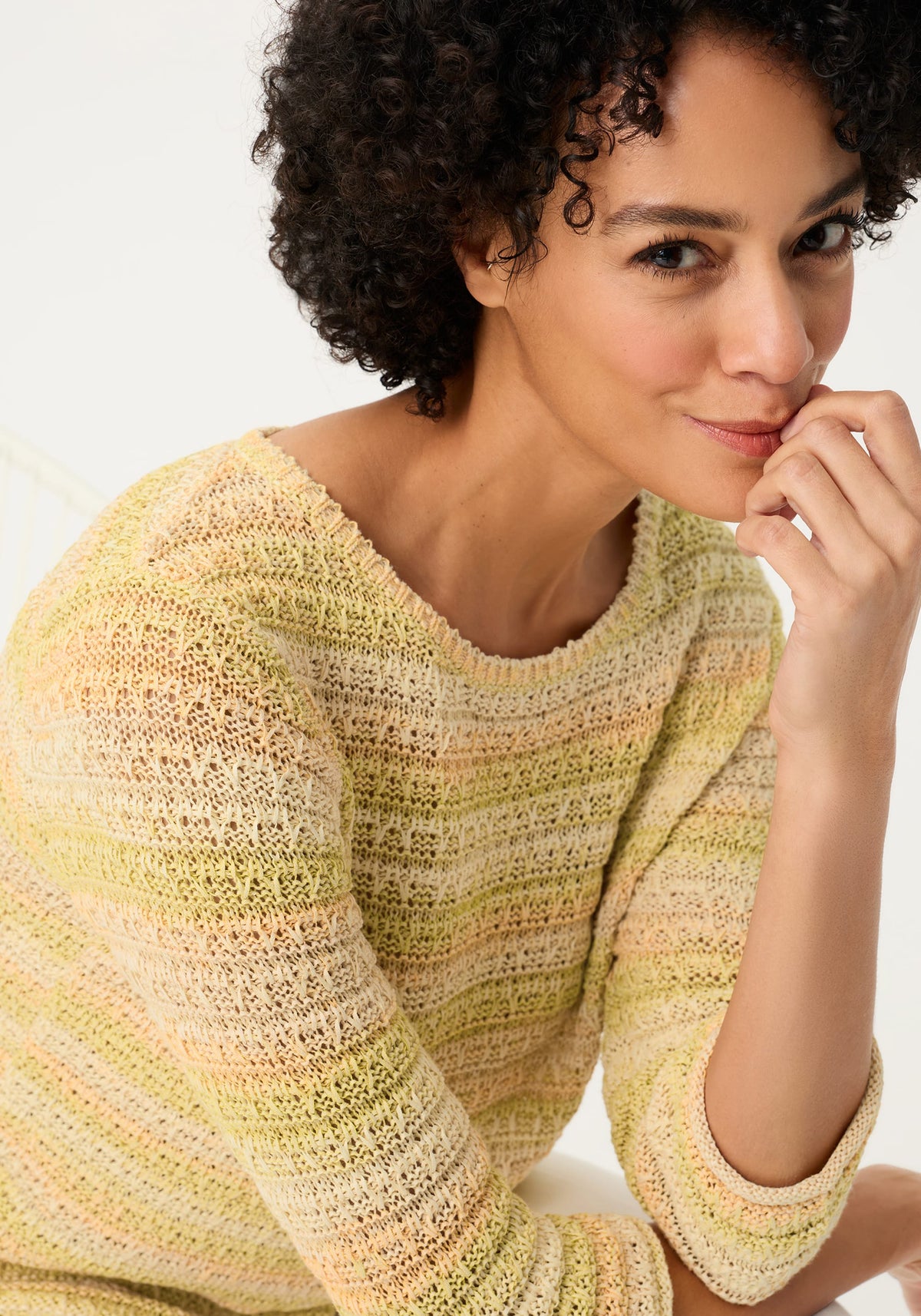 Ombré Stripe Sweater