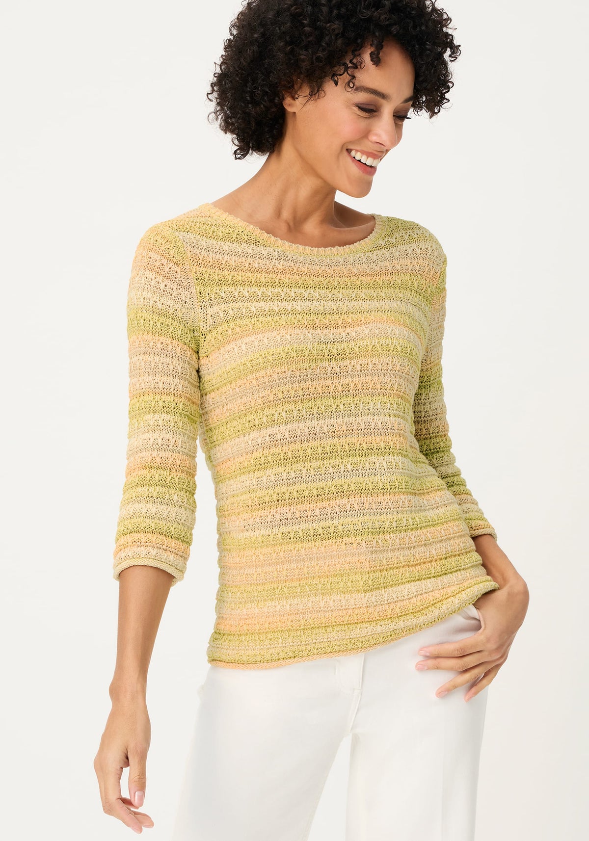 Ombré Stripe Sweater