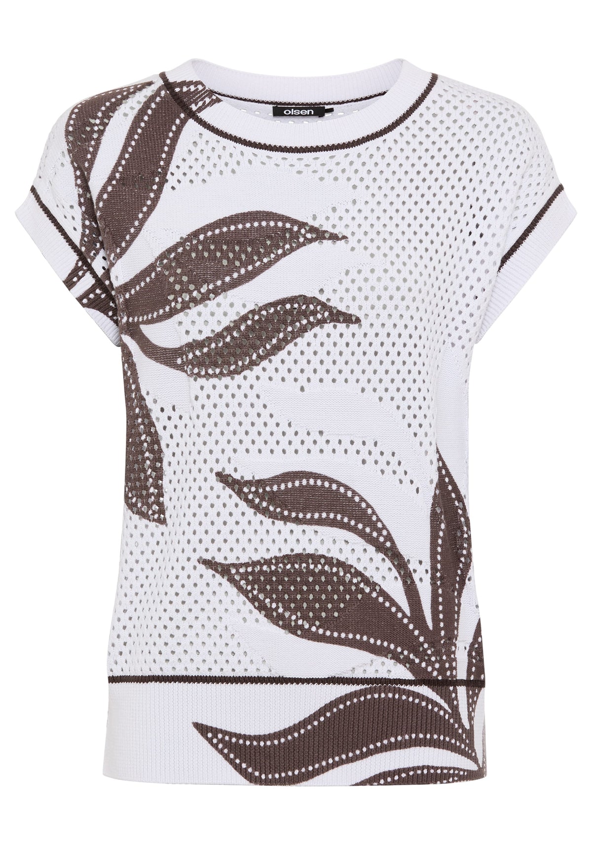 Pull en maille ajourée