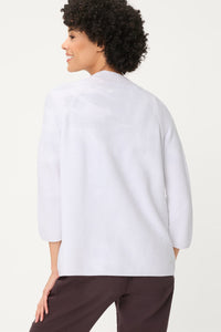 Rib Knit Open Front Cardigan