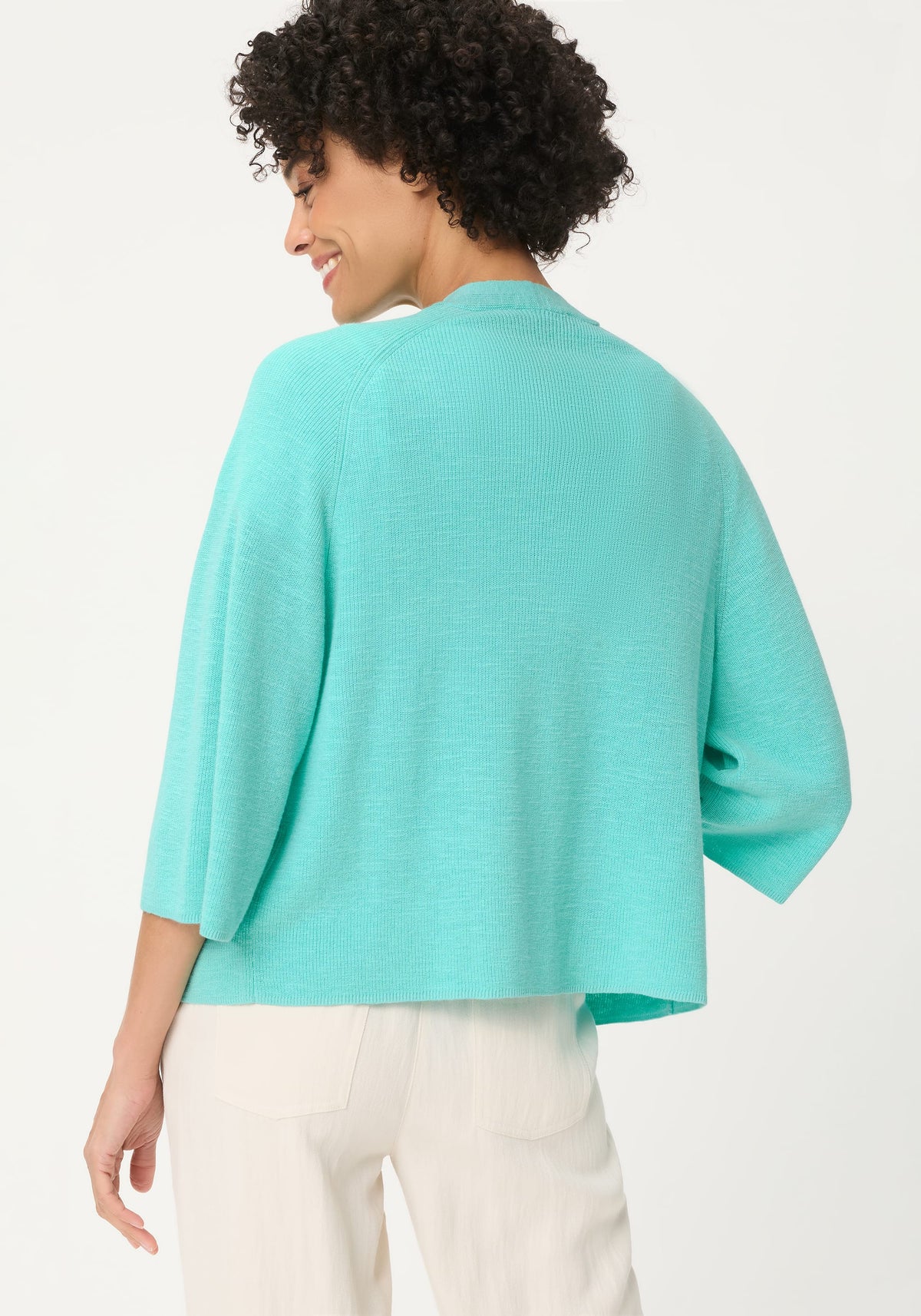 Openfront Cropped Cardigan