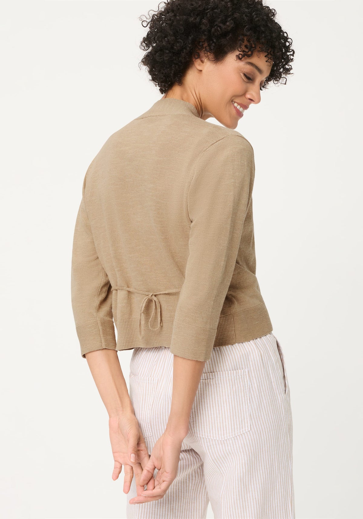 Openfront Cropped Cardigan