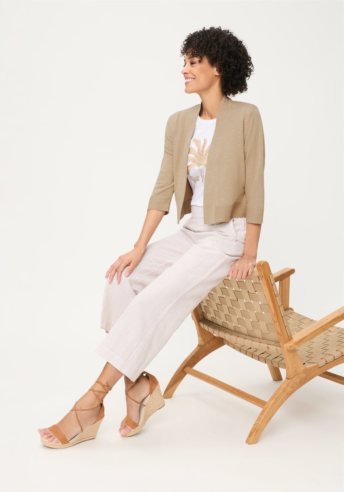 Openfront Cropped Cardigan