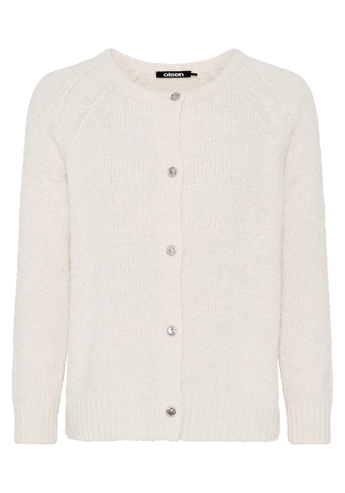 Round Neck Cardigan