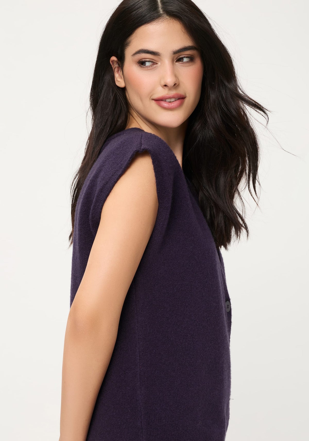 Cropped Sweater Vest
