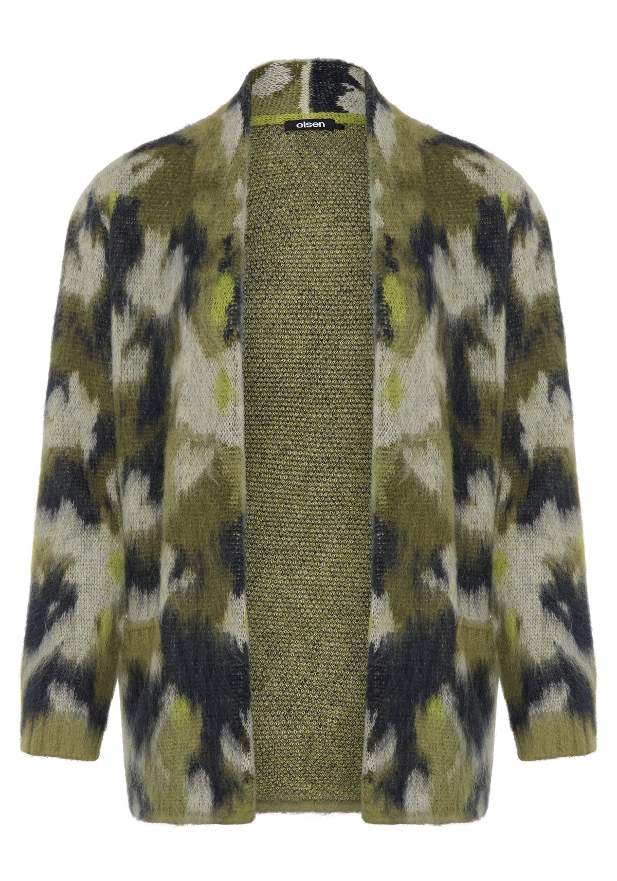 Soft Camo Knit Cardigan