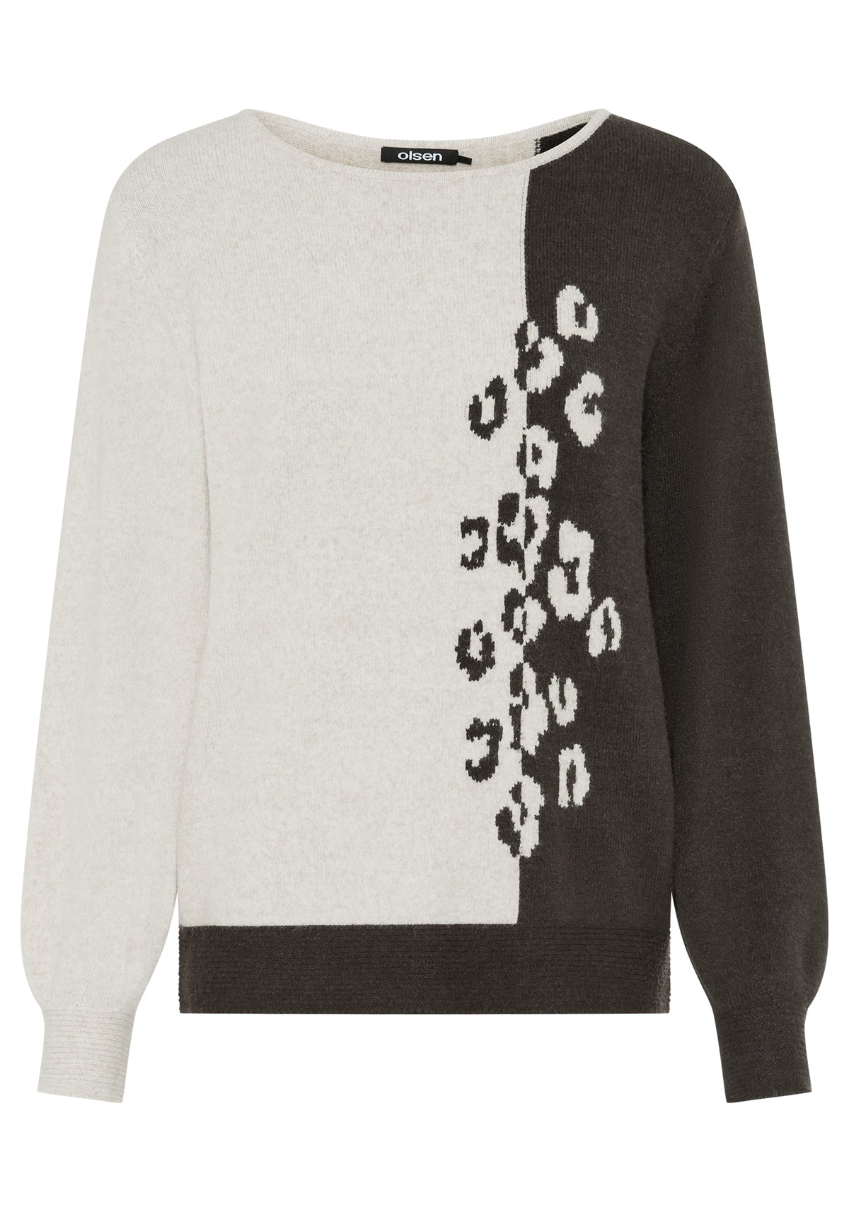 Leopard Intarsia Sweater