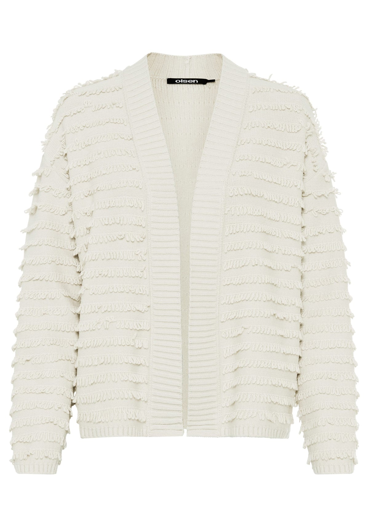 Fringe Knit Cardigan