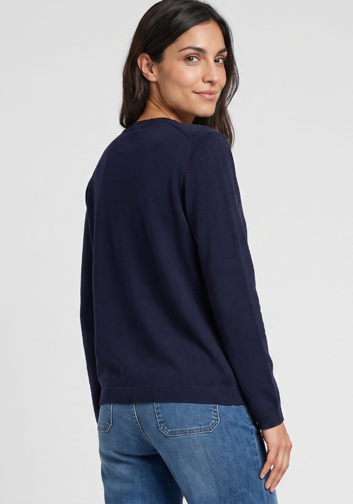Cardigan en maille fine