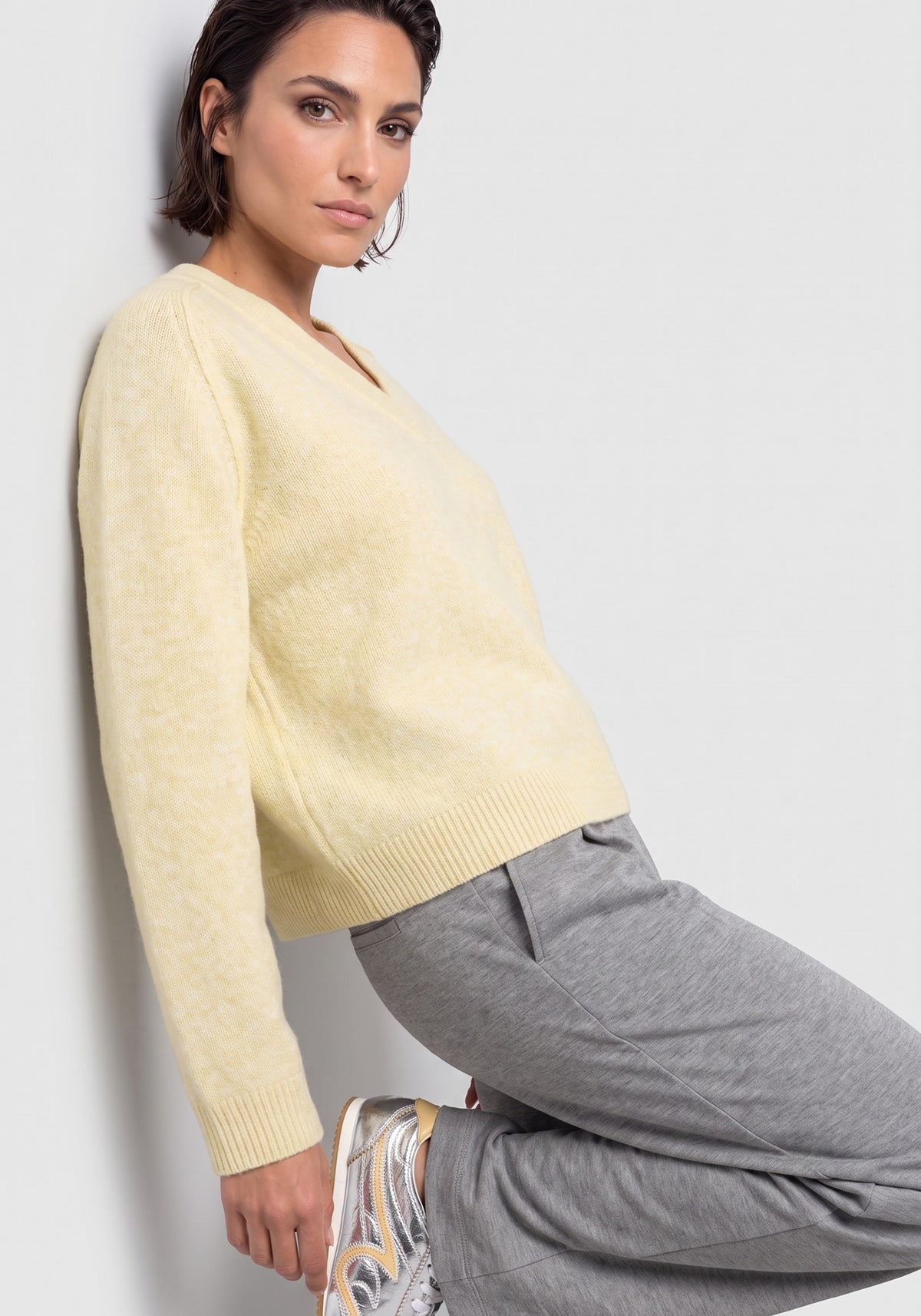 Soft Marled Sweater