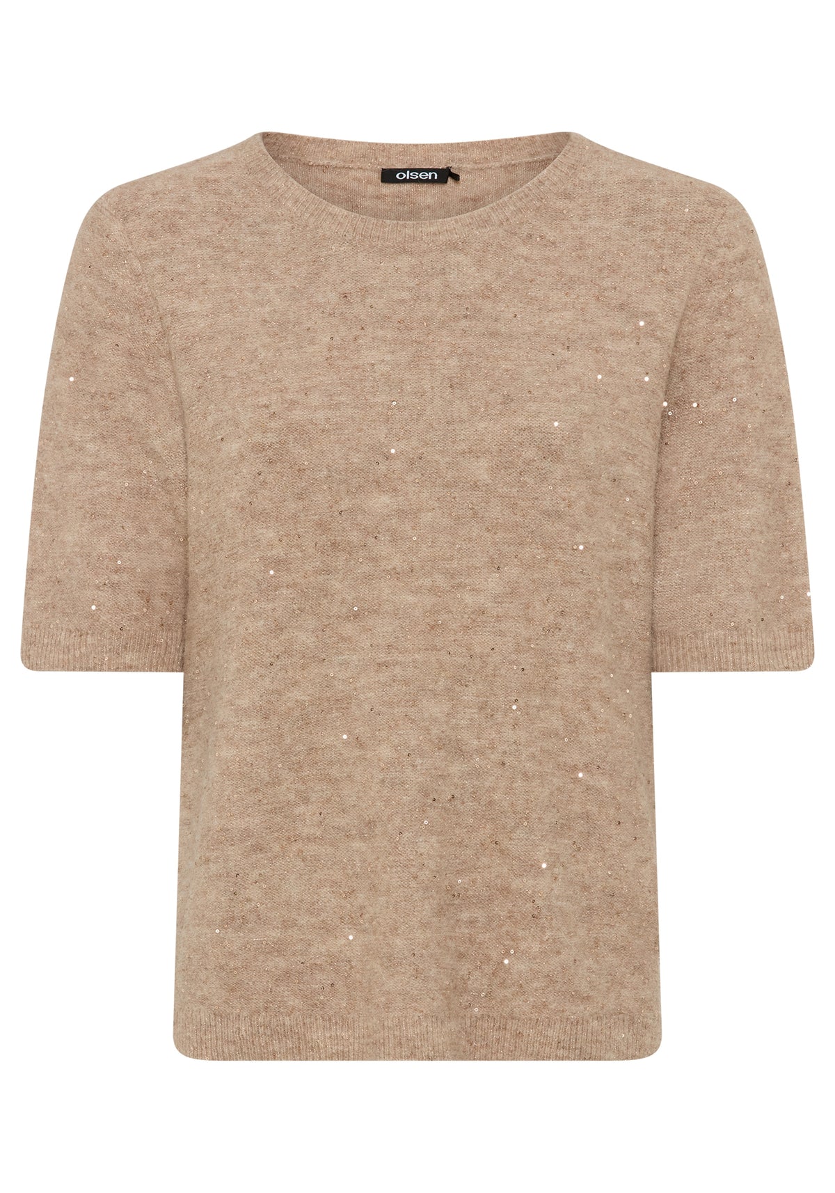 Sparkle Short Sleeve Sweater