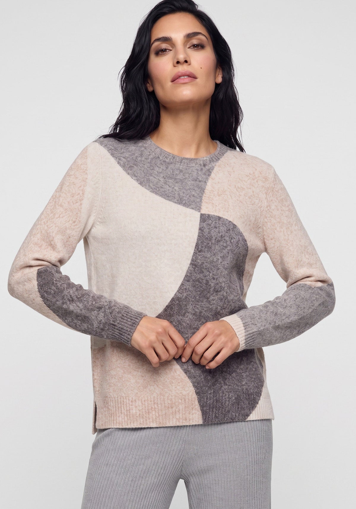 Soft Abstract Sweater