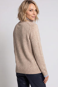 Quarter Zip Mock Sweater