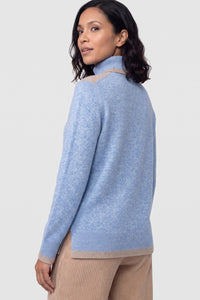 Pull à col roulé