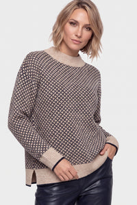 Pull en jacquard