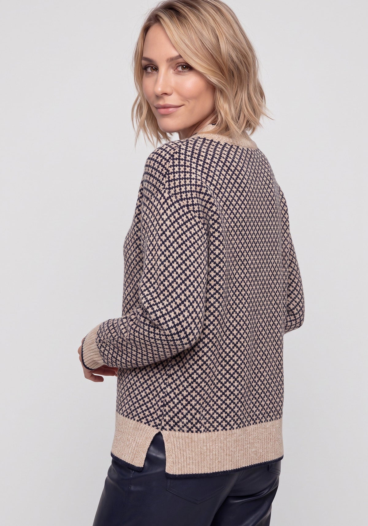 Pull en jacquard
