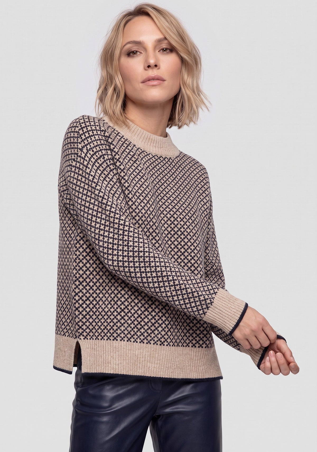 Pull en jacquard