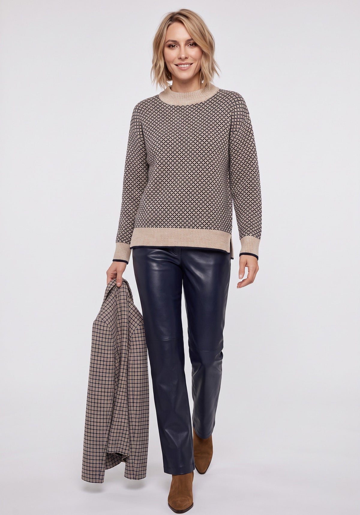 Pull en jacquard