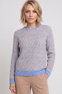 Pull en jacquard doux