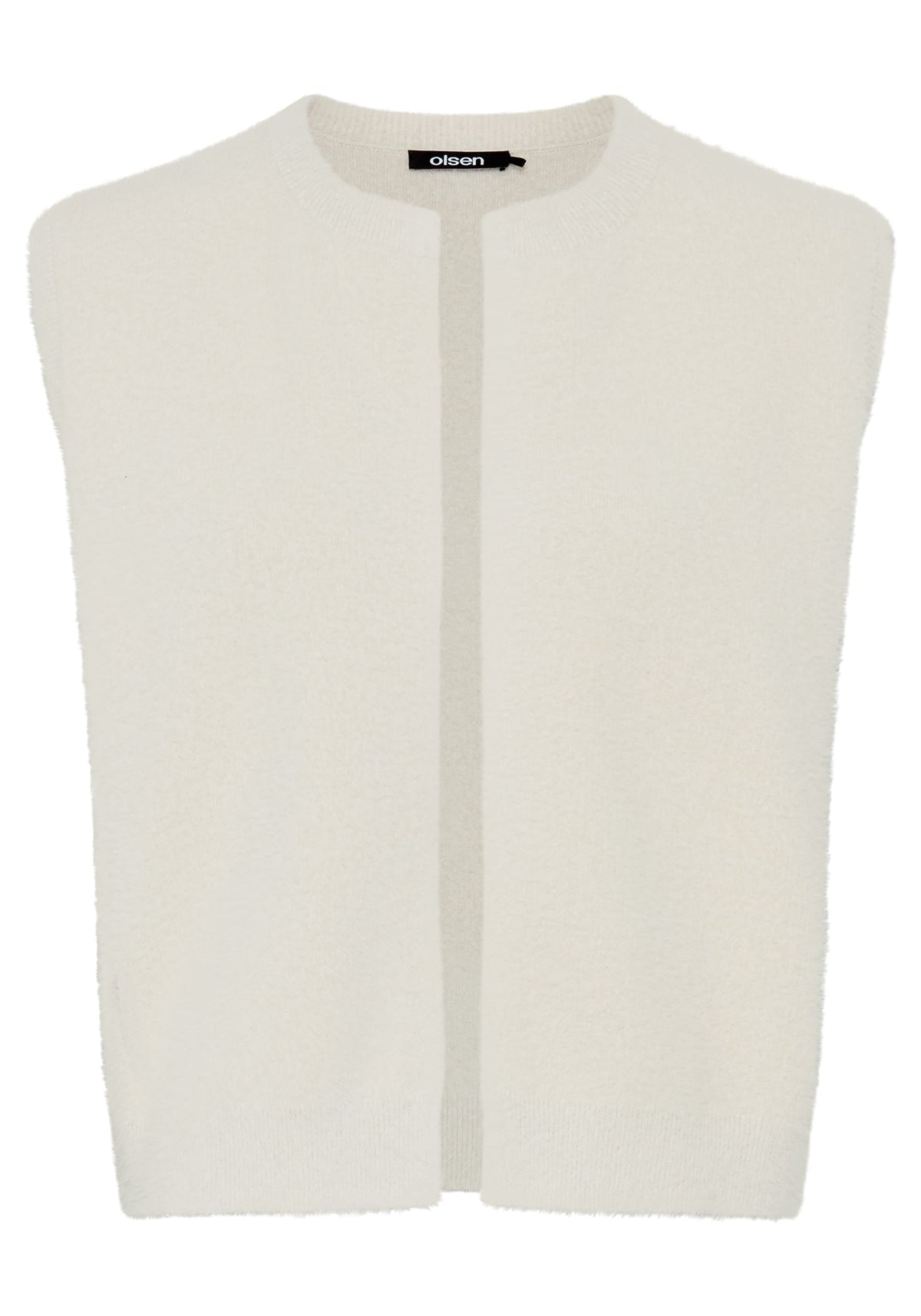 Gilet court en fil « Feather »