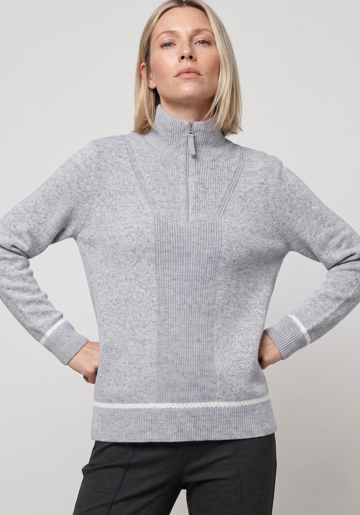 Quarter Zip Sweater