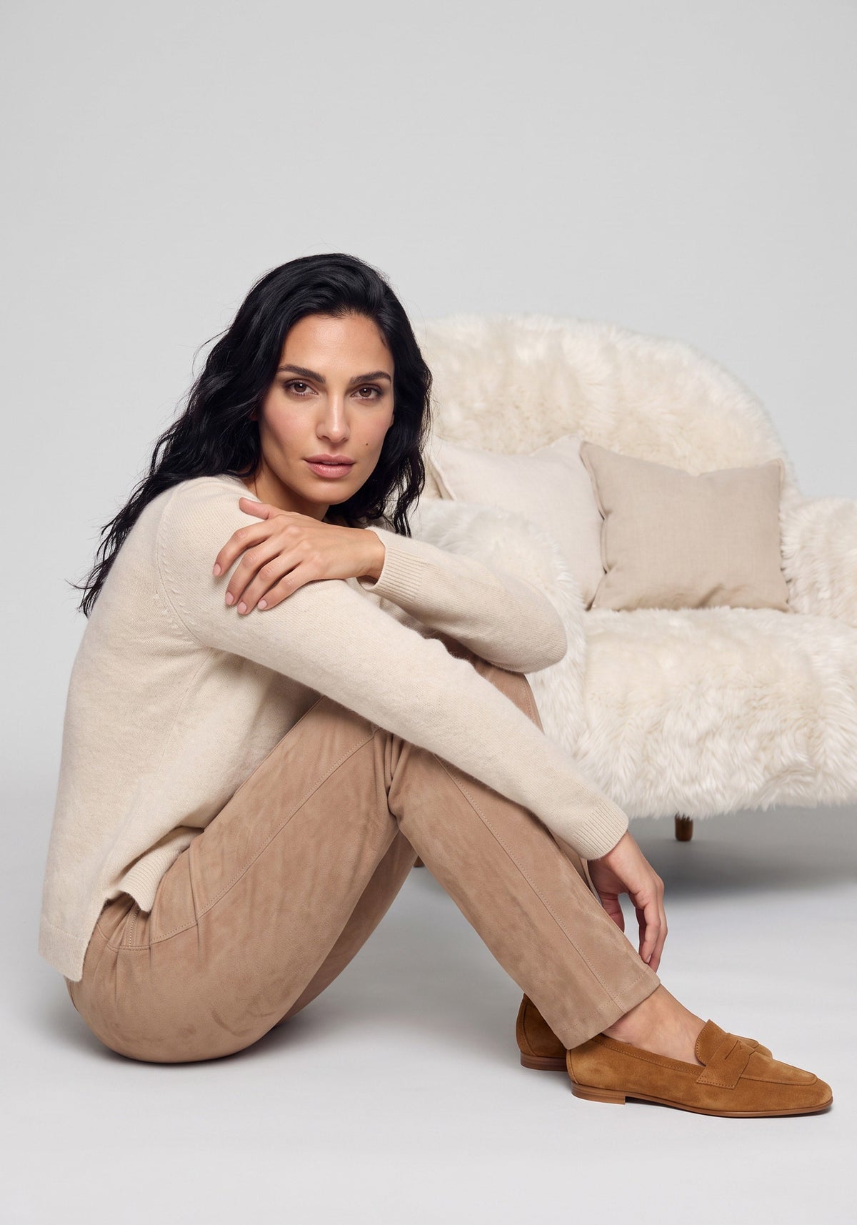 Brushed Knit Sweater