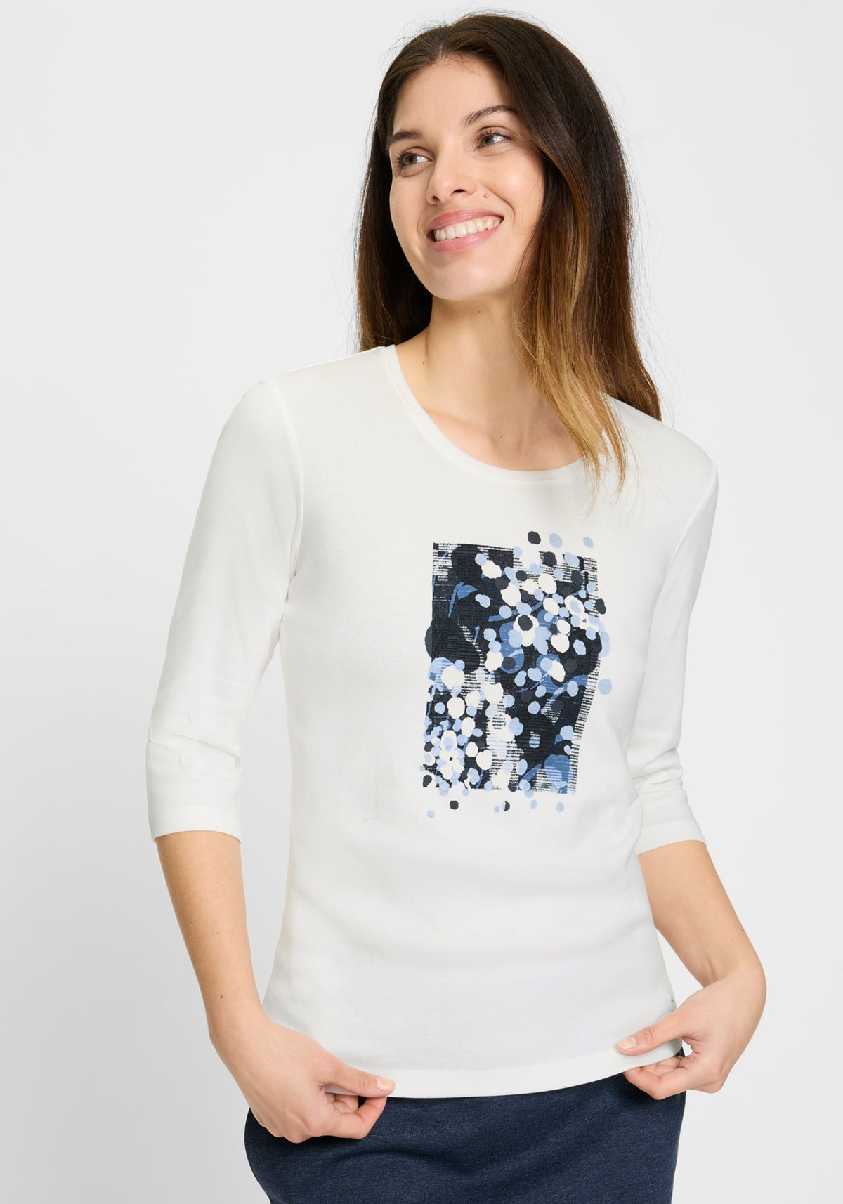 Placement Print T-Shirt