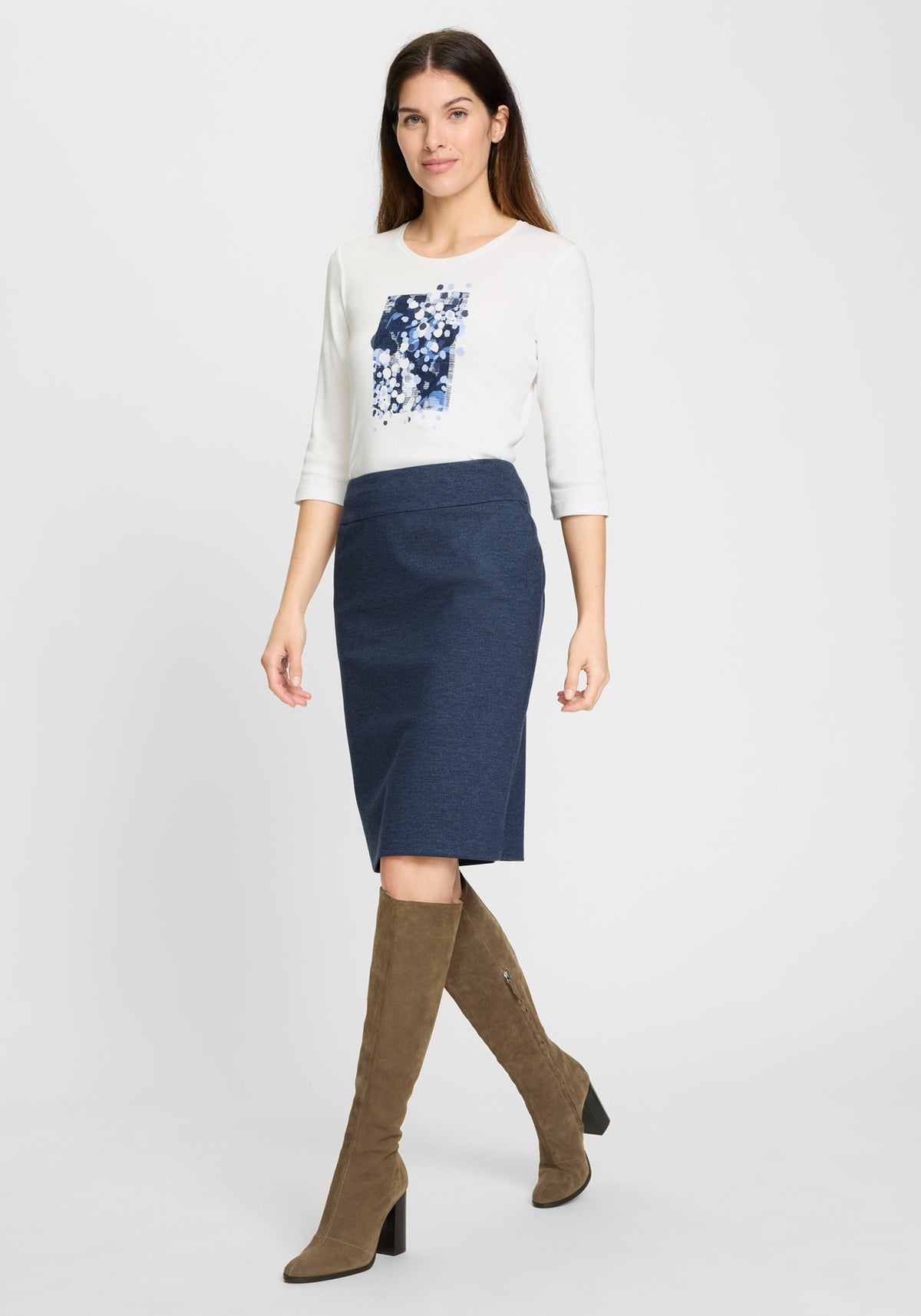 Placement Print T-Shirt