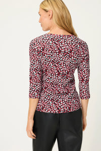 Pantalon droit Lisa Fit en faux daim