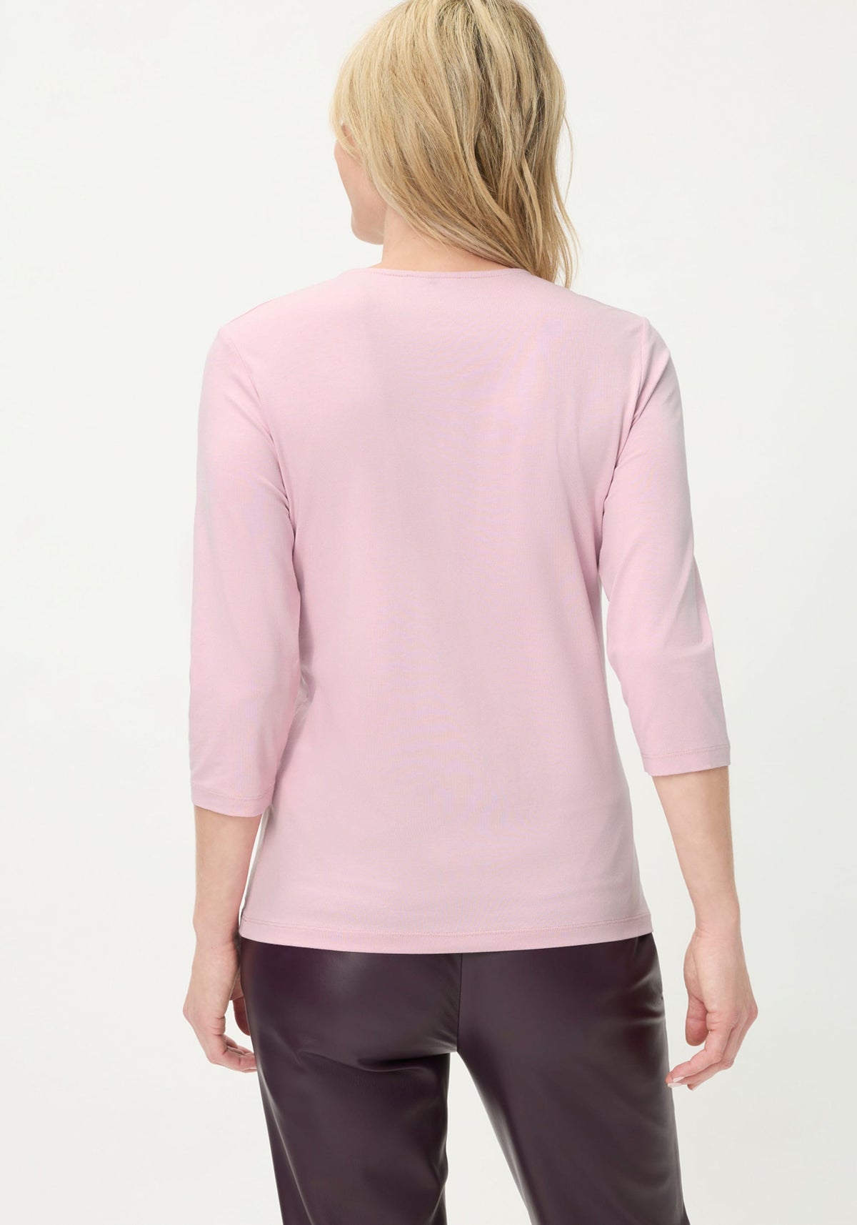 3/4 Sleeve V-Neck T-Shirt