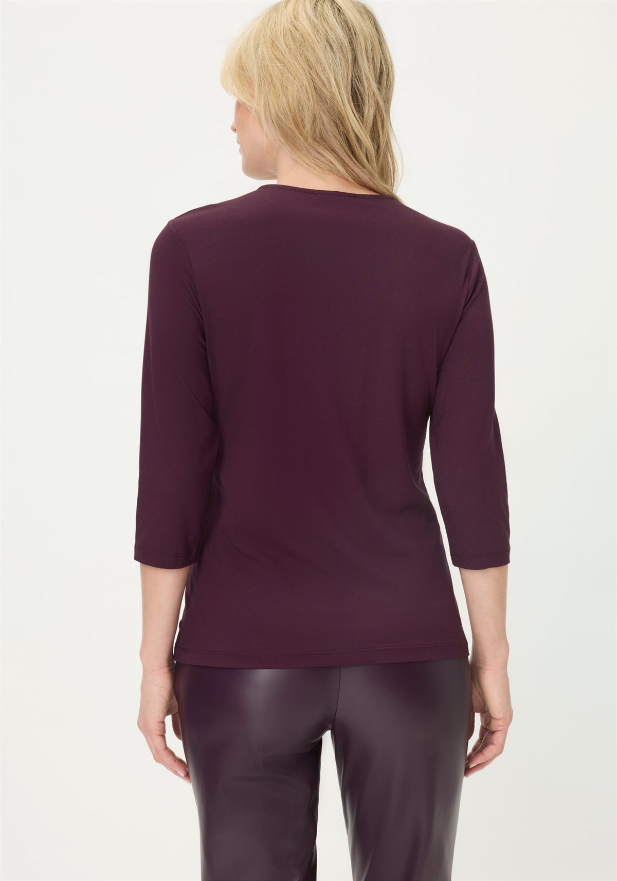 3/4 Sleeve V-Neck T-Shirt