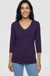 Solid VIscose Blend T-Shirt