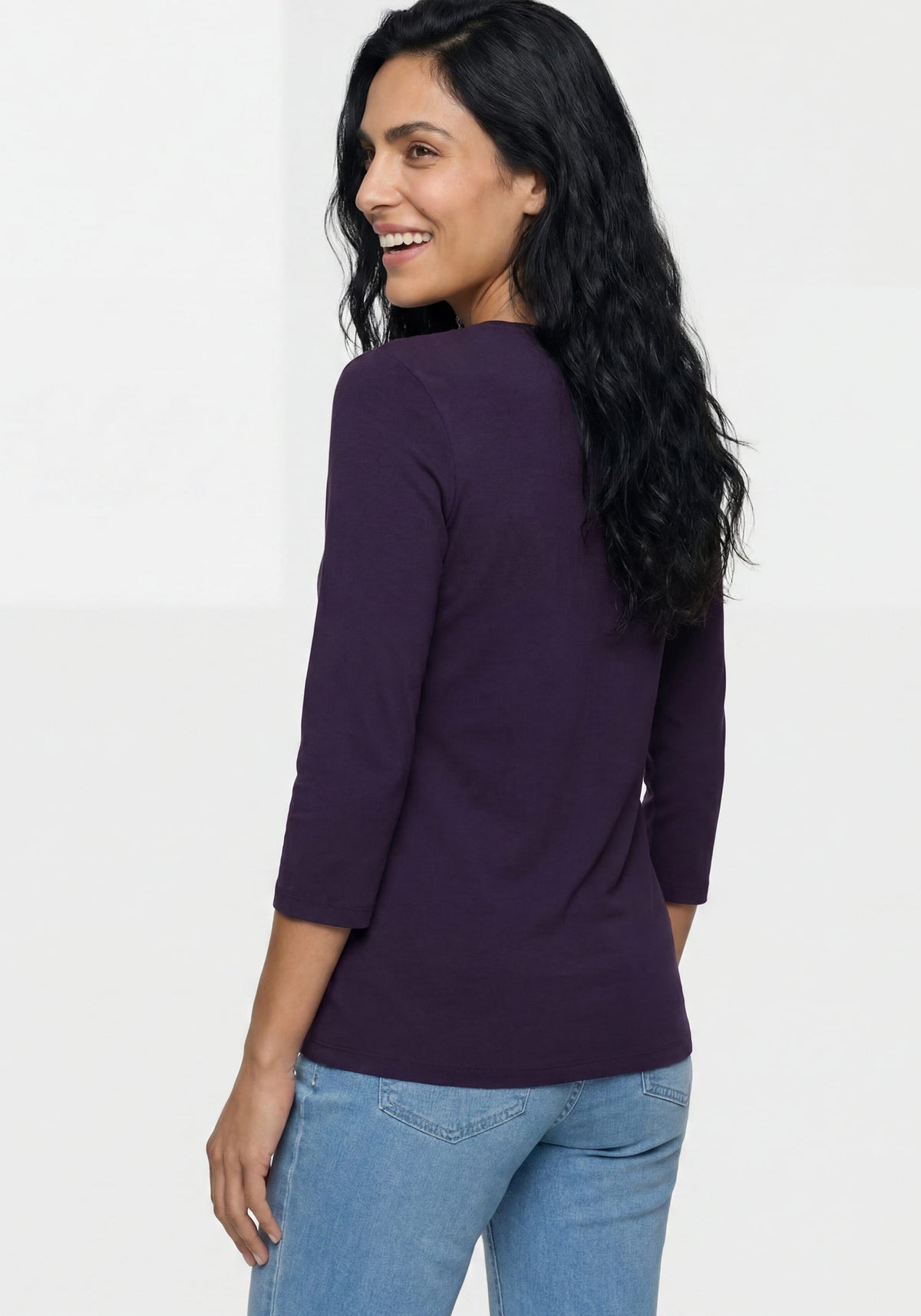 Solid VIscose Blend T-Shirt