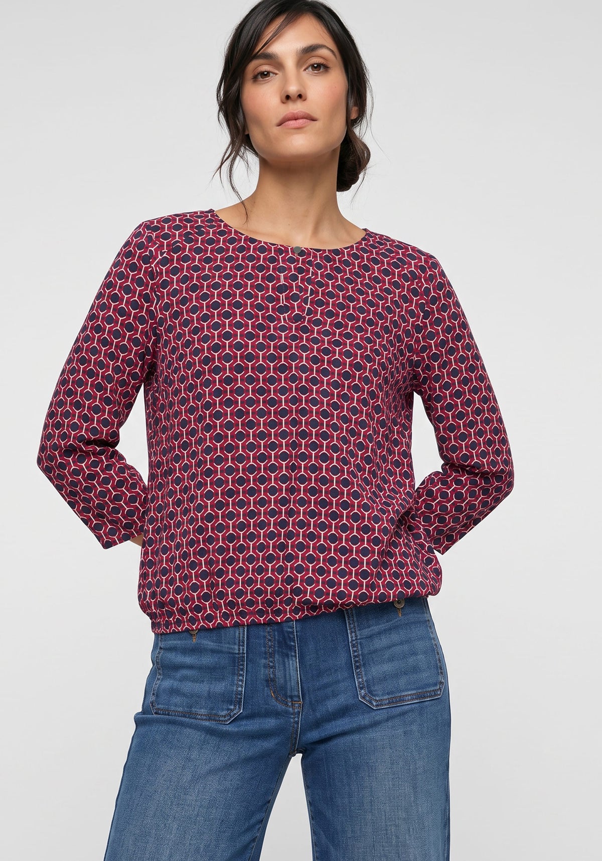 T-Shirt imprimé géo