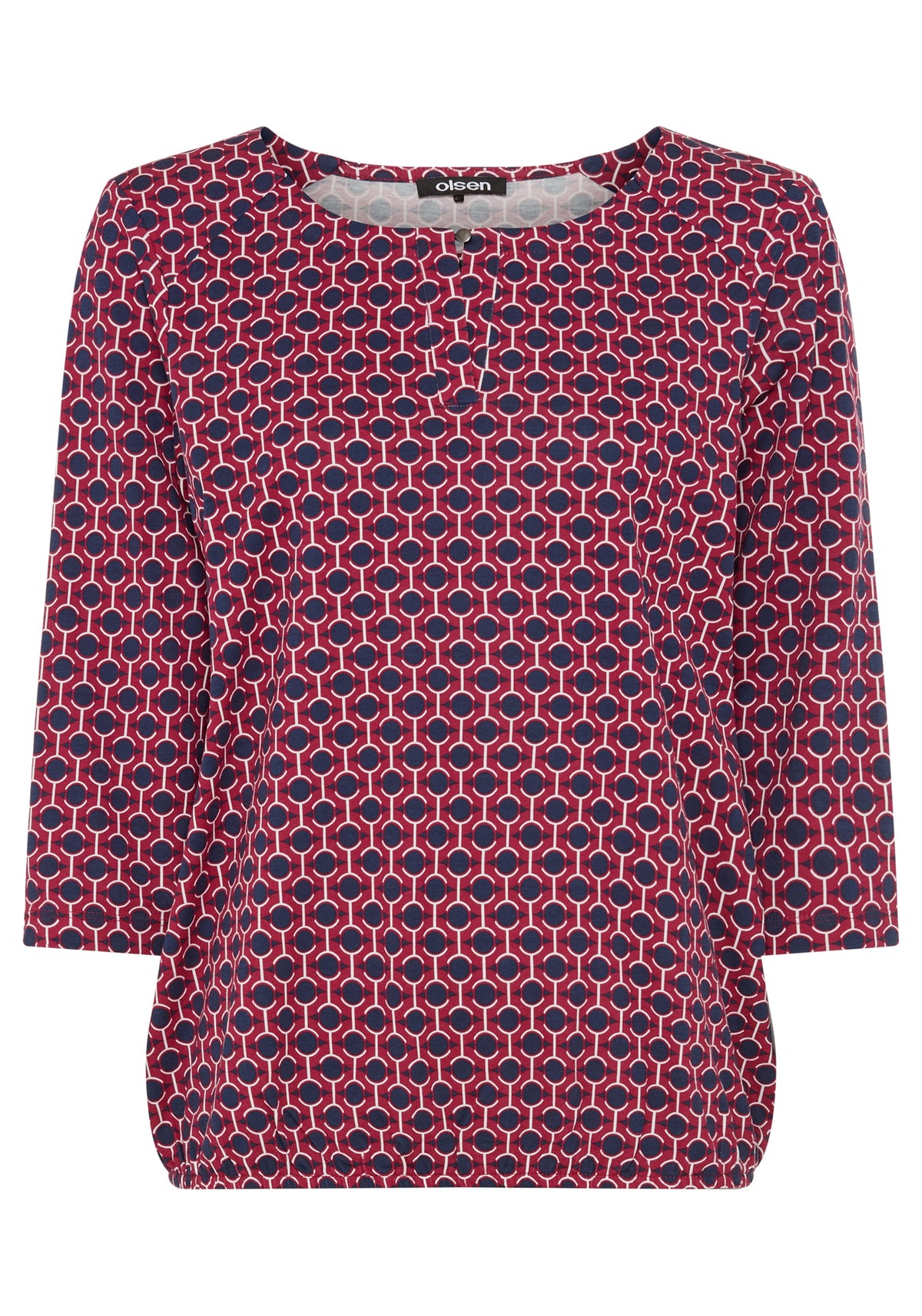 T-Shirt imprimé géo