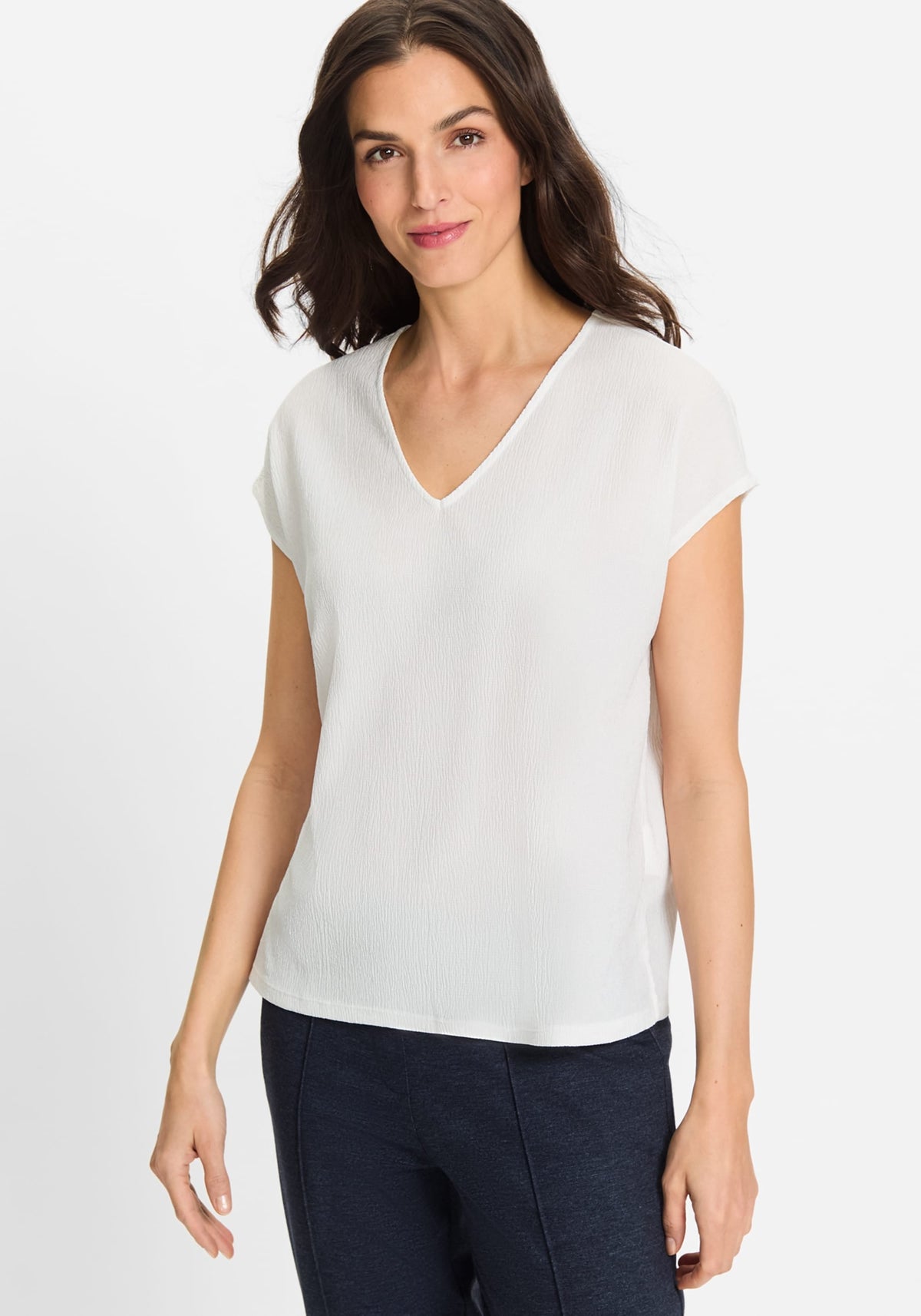 Crinkle Tunic T-Shirt