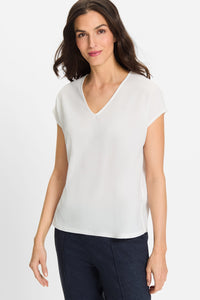 T-shirt tunique froissé
