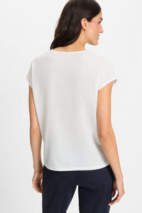 Anna Fit Wide Leg Denim Look Pant