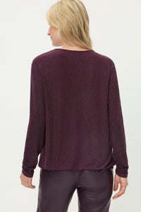 Velvet Peekaboo Top