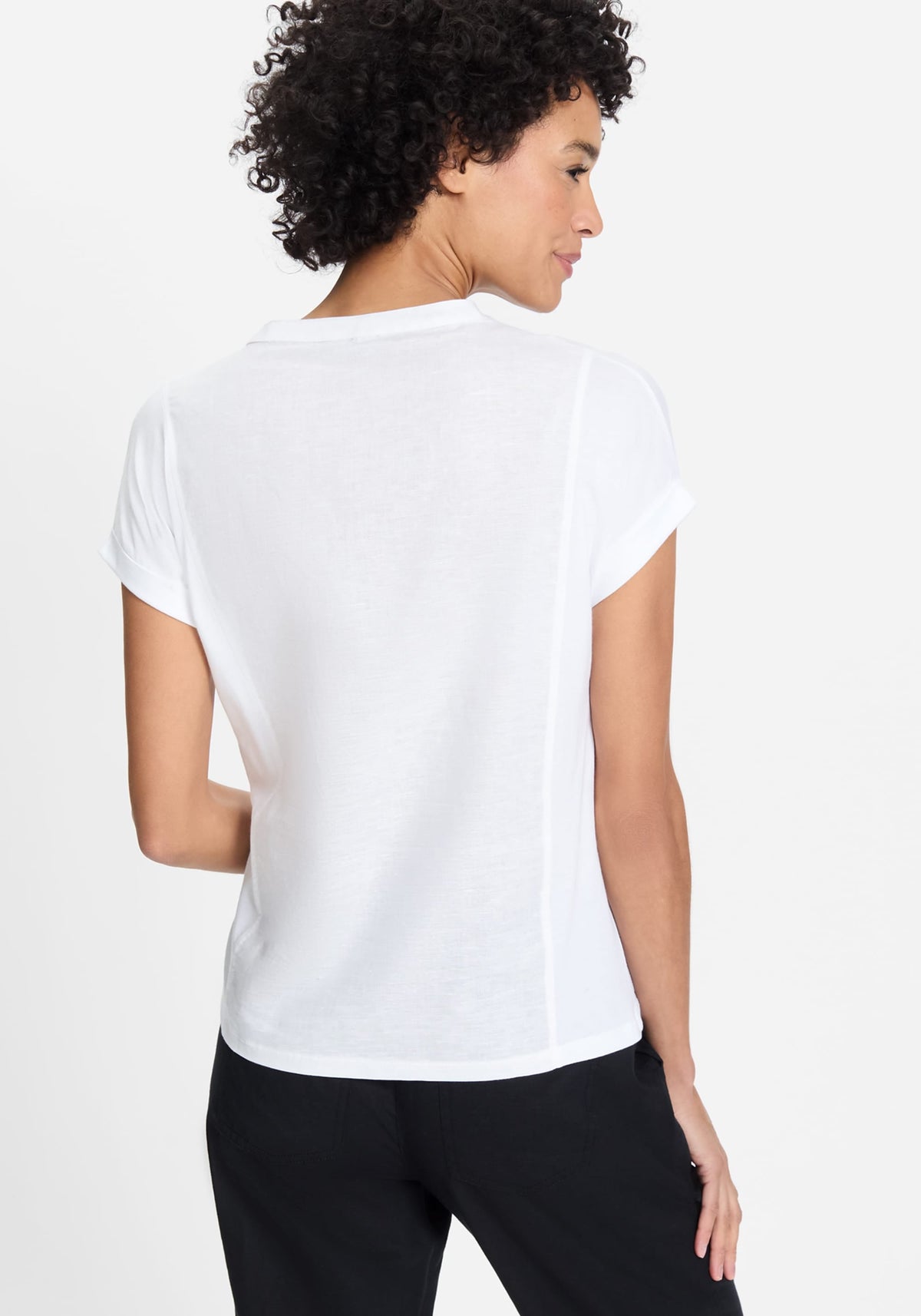 Mixed Media Tunic T-Shirt