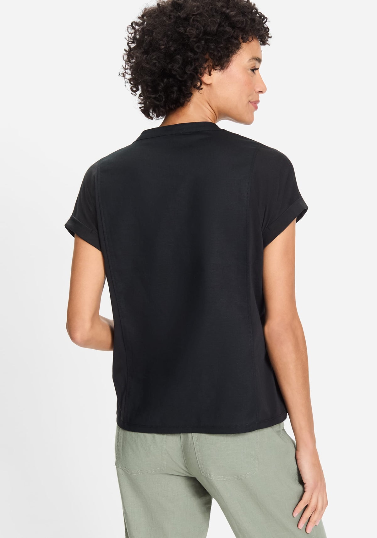 Mixed Media Tunic T-Shirt