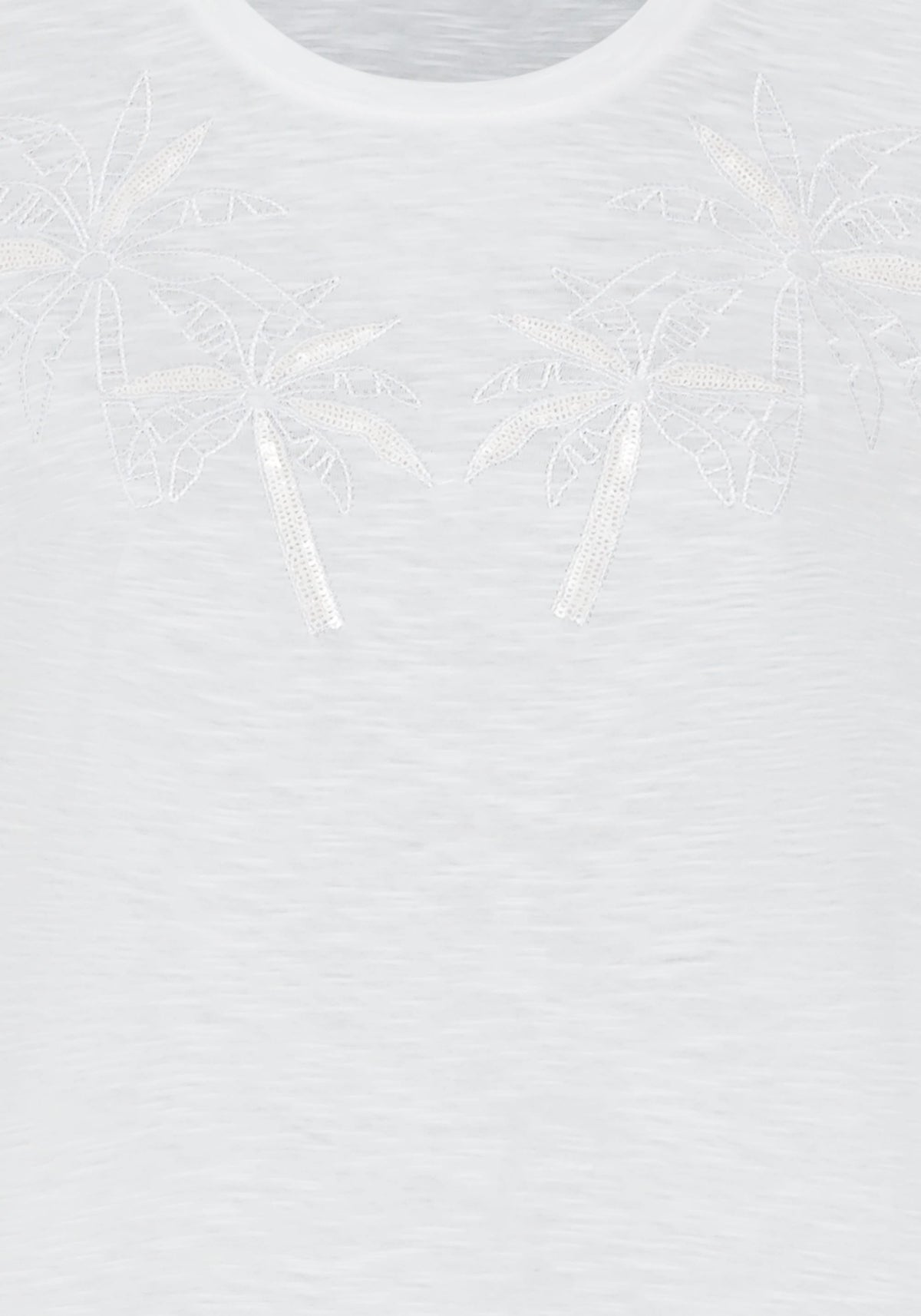 Tied Hem Palm T-Shirt