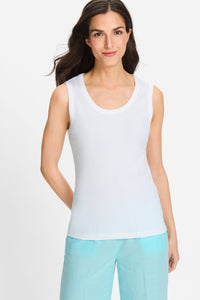 Round Neck Sleeveless Shell