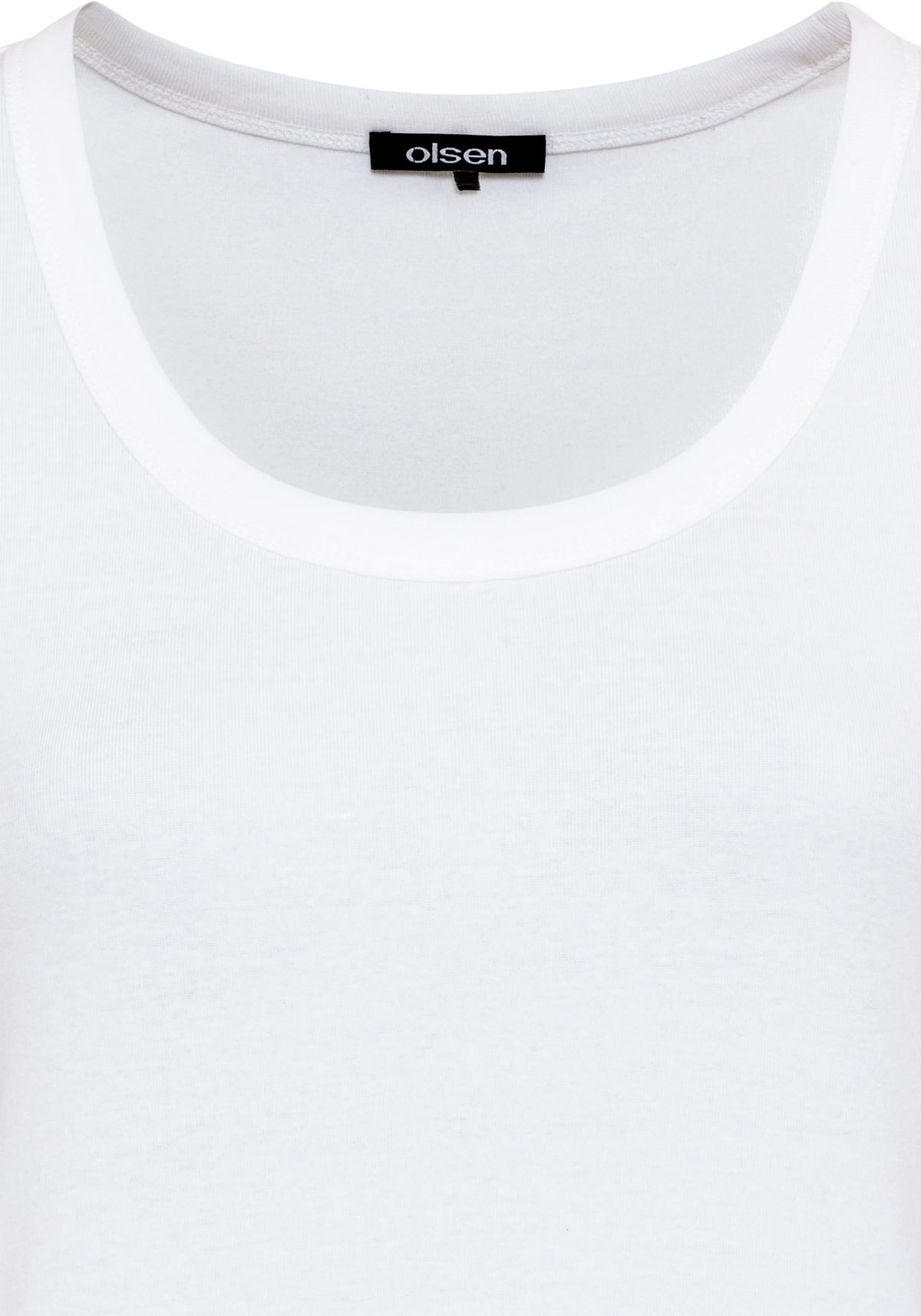 Round Neck Sleeveless Shell