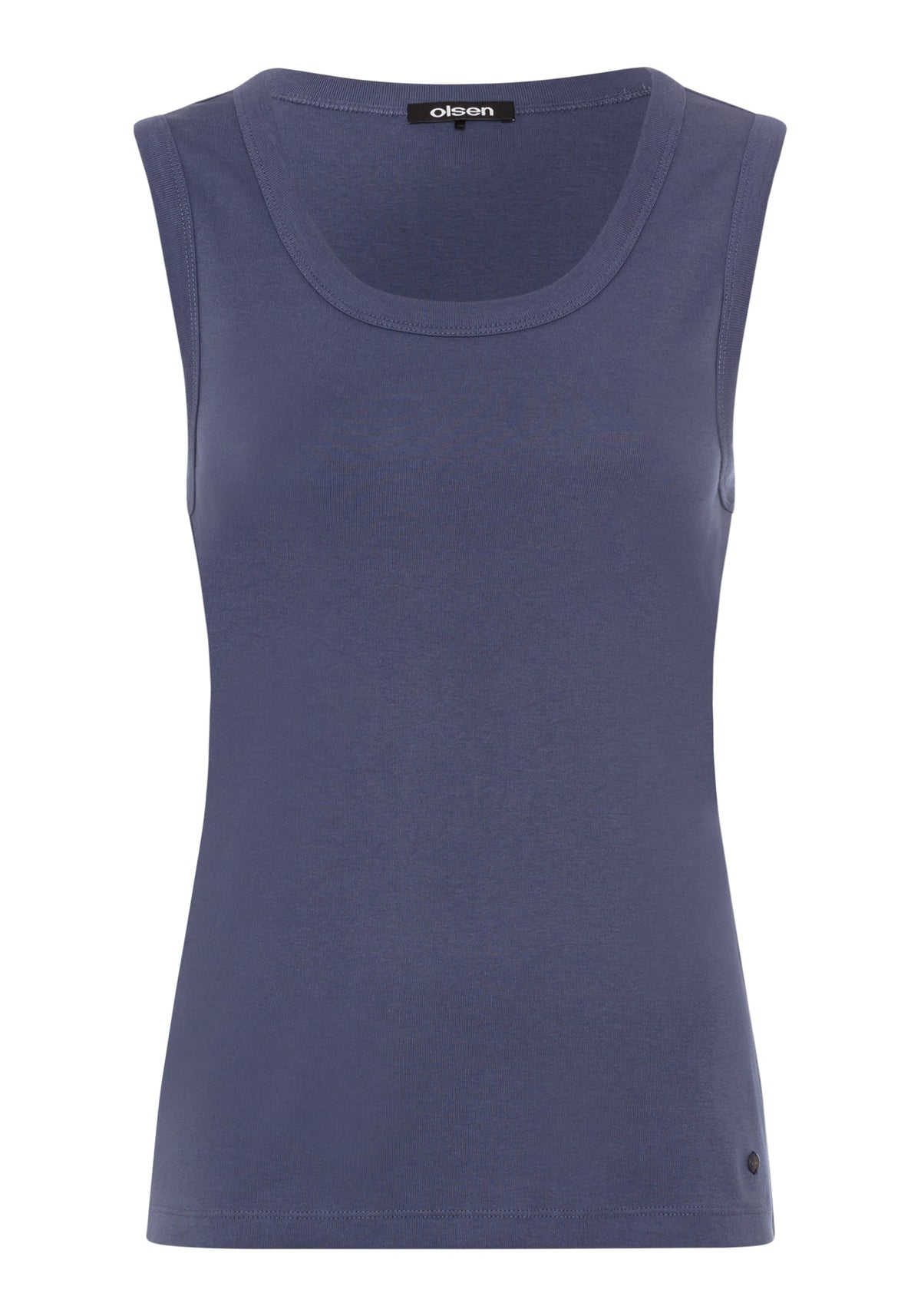 Round Neck Sleeveless Shell