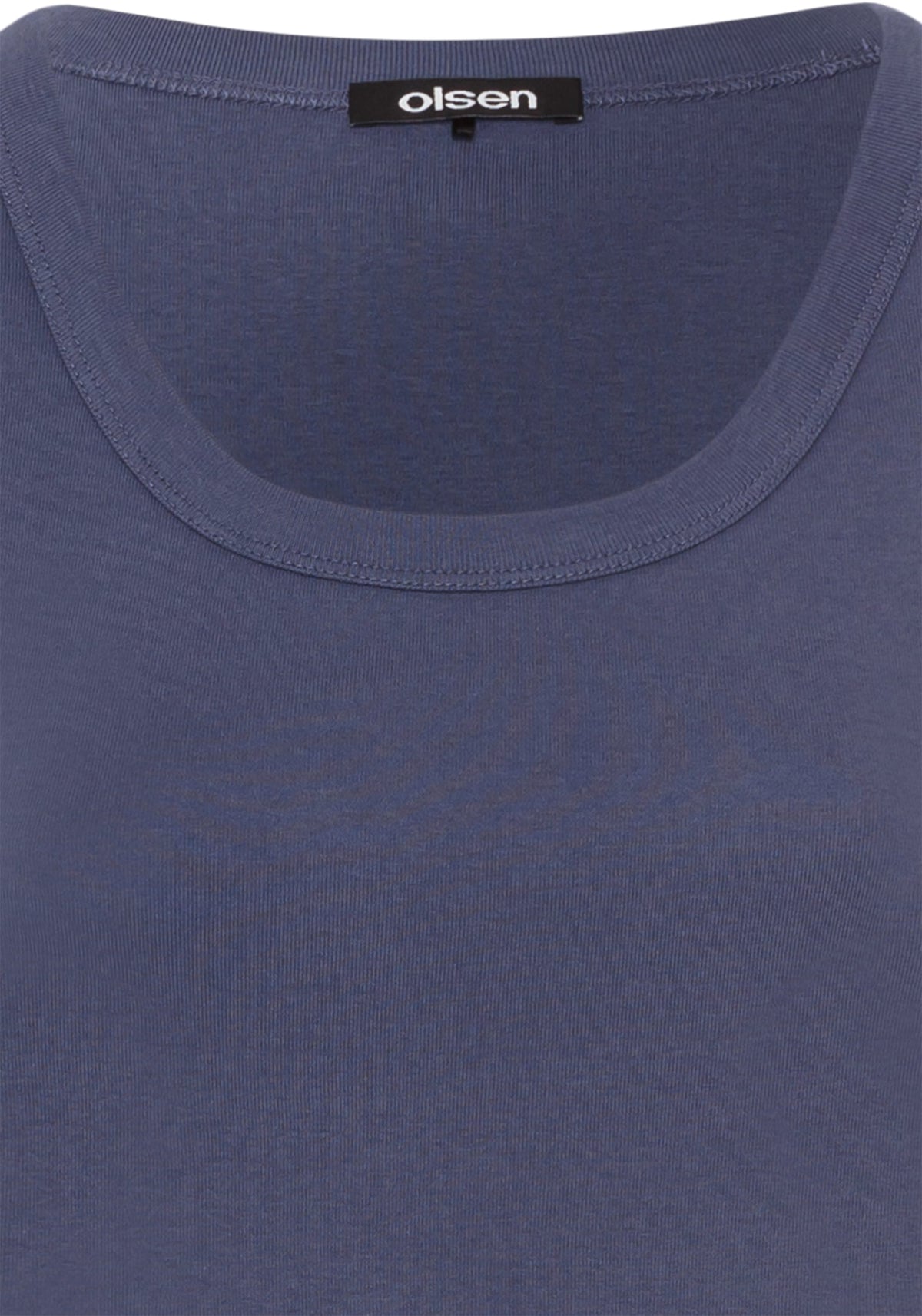 Round Neck Sleeveless Shell