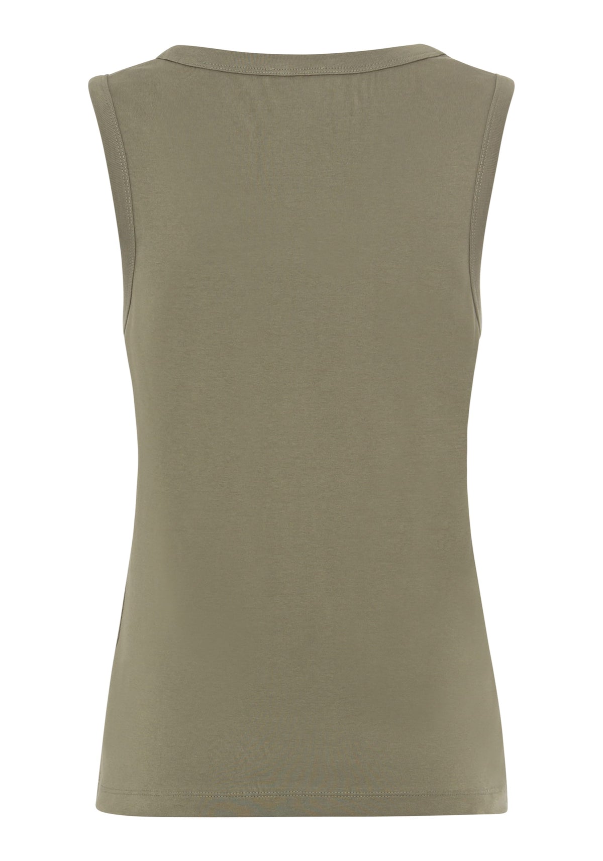 Round Neck Sleeveless Shell
