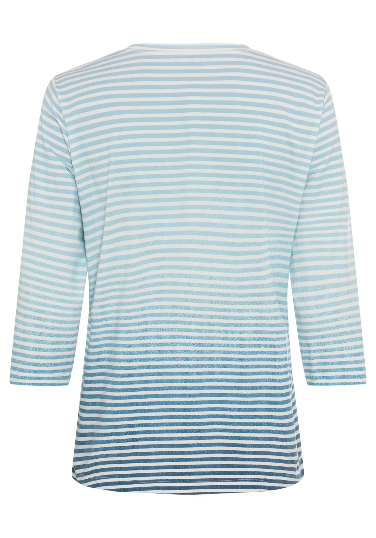 Stripe &amp; Placement Print T-Shirt