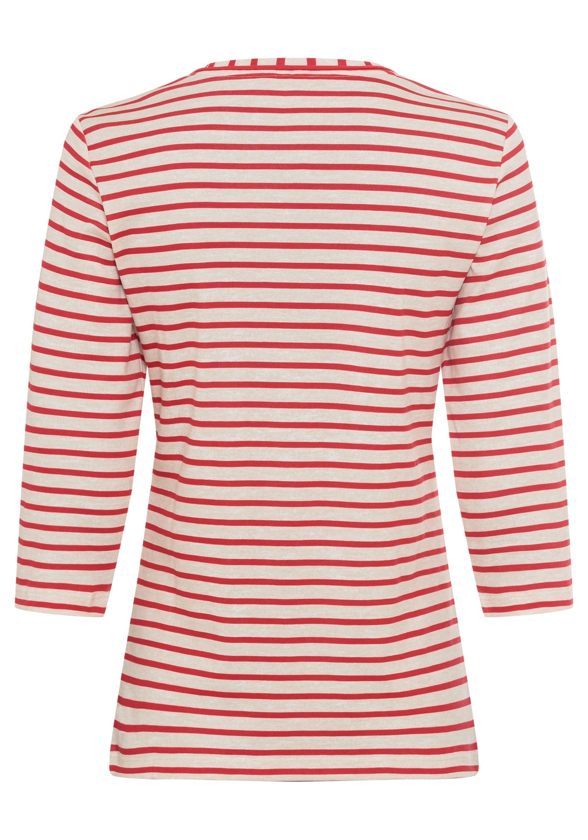 Striped Love Print T-Shirt